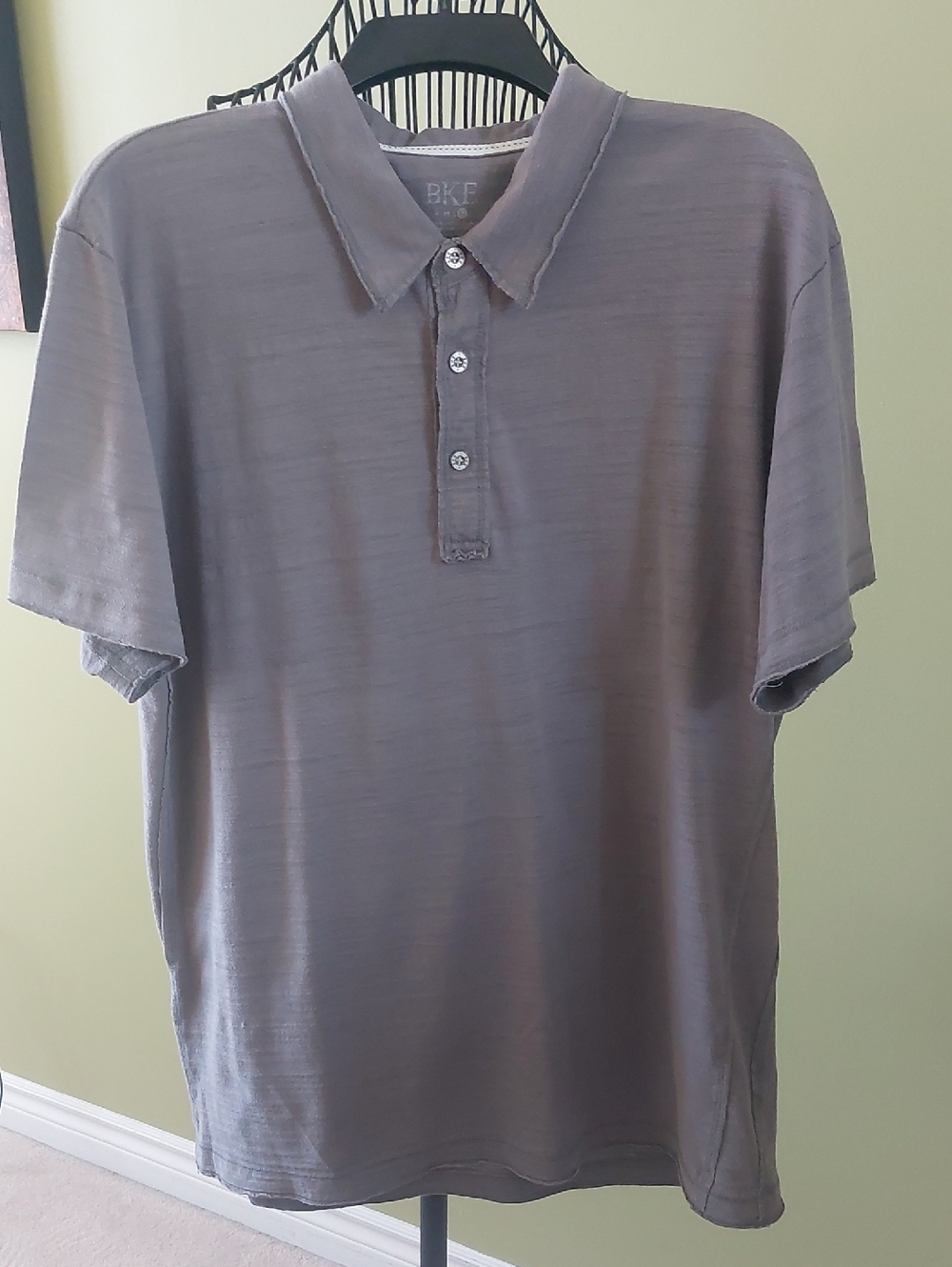 BKE Lavender Short-Sleeve Polo